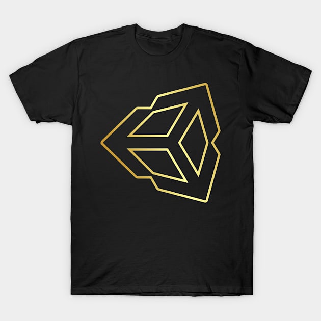 unity gold edition T-Shirt by zildiankarya